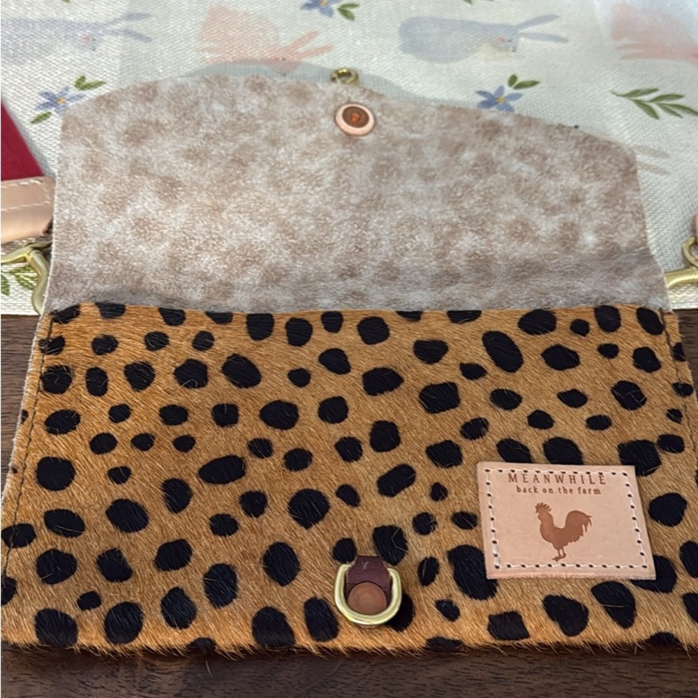 Brown and Black Animal Print Bags Accessories